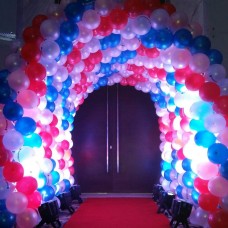 Balloon Tunnel Arch With Lighting